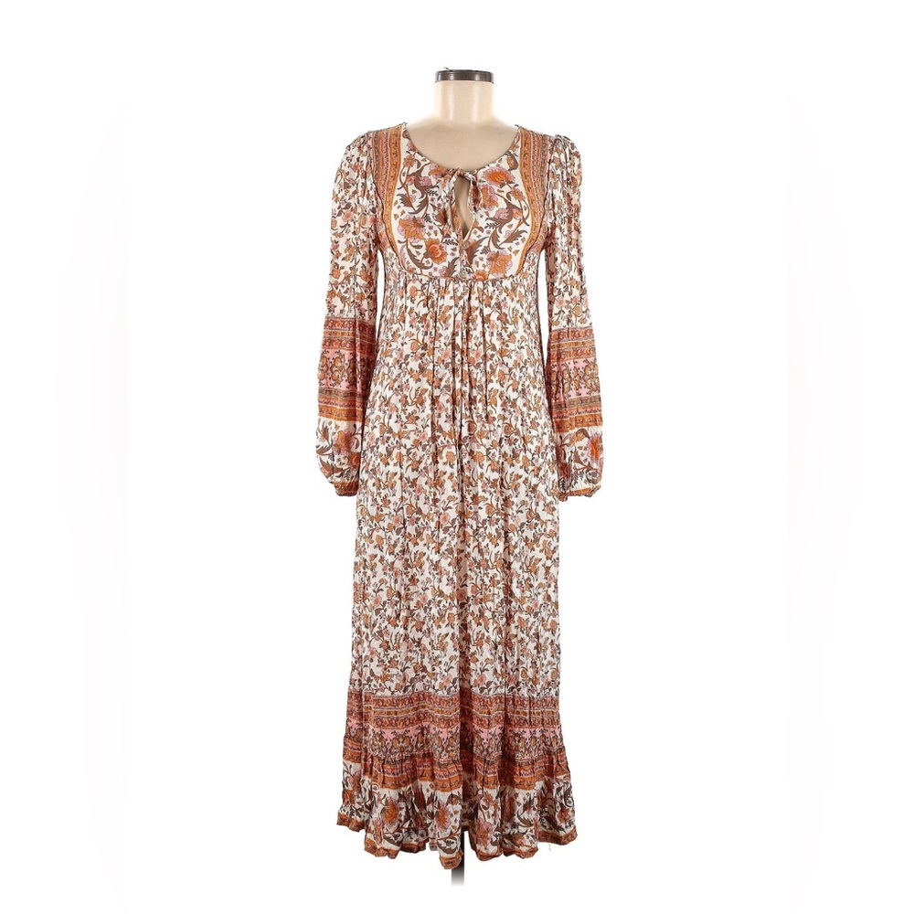 Dream of fall, Salty Bright paisley print, boho, gypsy dress